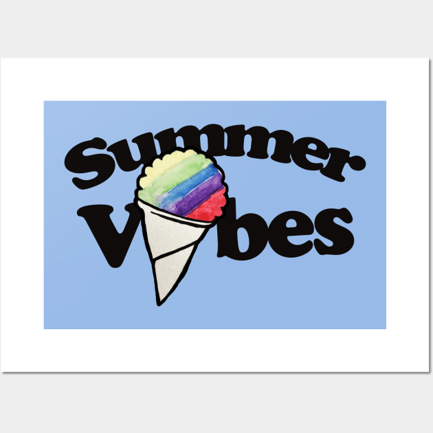 Summer Vibes Wall Art by bubbsnugg